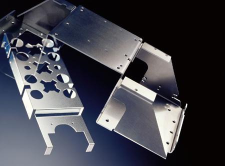 Sheet metal parts, structural molding